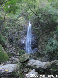 【写真：払沢の滝】