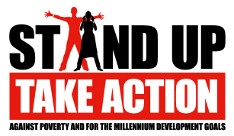 Stand Up Take Action ロゴ Stand Up Take Action ロゴ